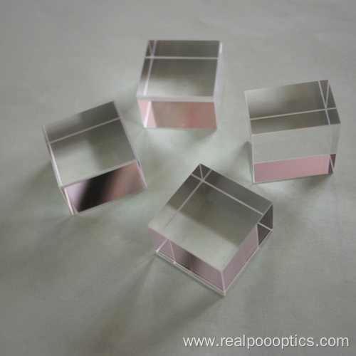 Optical N-BK7 uncoated Cubic prism for beauty apparatus